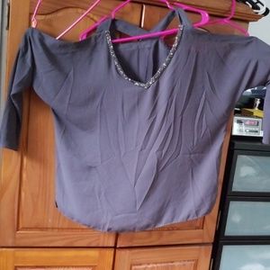 Off the shoulder blouse